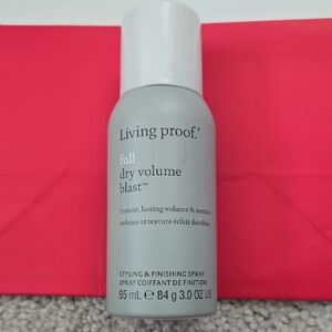 New never used Living Proof FULL DRY VOLUME BLAST Styling Finishing Spray Deluxe